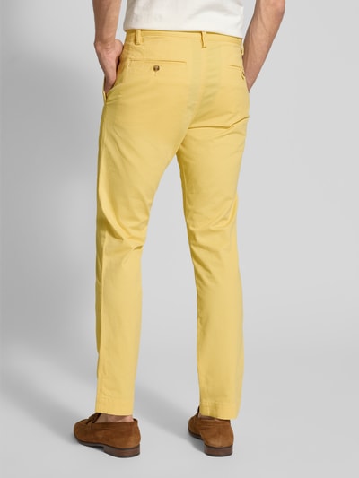 Polo Ralph Lauren Chinosy o kroju regular fit z zapięciem na guzik i zamek błyskawiczny Żółty 5