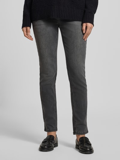 Betty Barclay Jeansy o kroju slim fit z 5 kieszeniami Ciemnoszary 4