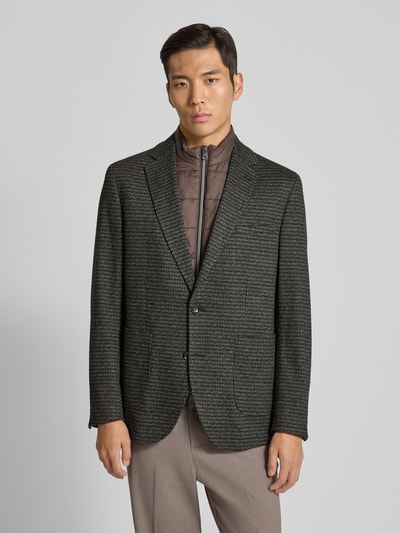 Cinque Regular Fit Sakko mit Innenjacke Modell 'DATI' Dunkelbraun 4