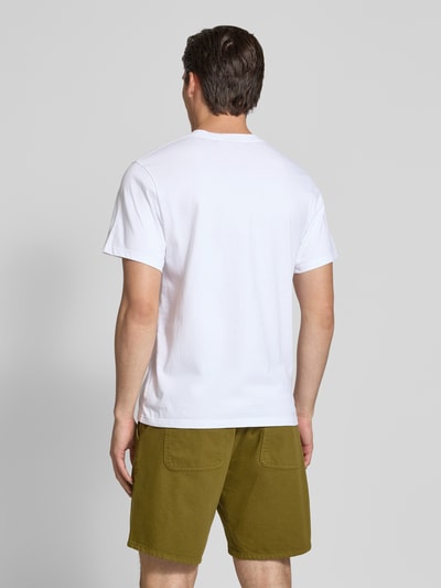 Forét T-Shirt mit Motiv-Stitching Modell 'TOURNESOL' Weiss 5