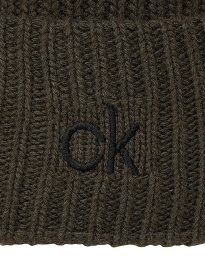 calvin klein beanie grey