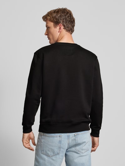 Alpha Industries Sweatshirt mit Label-Print Black 5