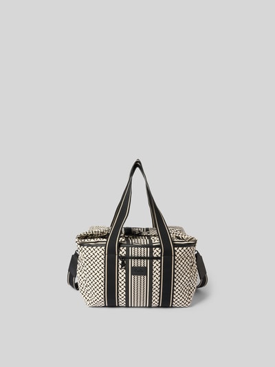 Lala Berlin Shopper mit Label-Patch Black 2