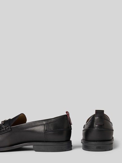 HUGO Loafer aus reinem Rindsleder Modell 'VARIAN_LOAF_PLGRHW' Black 2