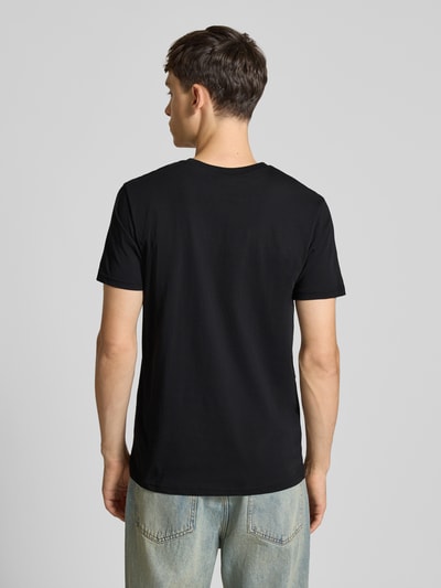 Alpha Industries T-Shirt mit Label-Print Black 5