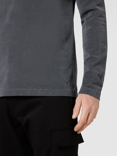 Marc O'Polo Longsleeve mit Rundhalsausschnitt Anthrazit 3