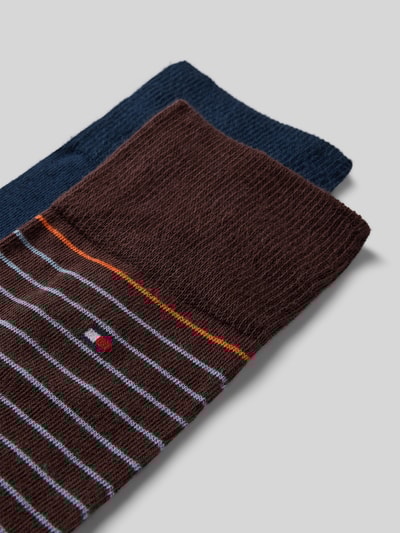 Tommy Hilfiger Sokken van katoenmix in een set van 2 paar Middenbruin - 2