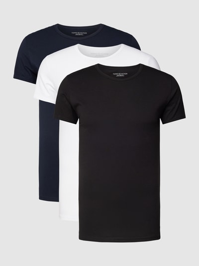 Tommy Hilfiger T-Shirt mit Rundhalsausschnitt Dunkelblau 1