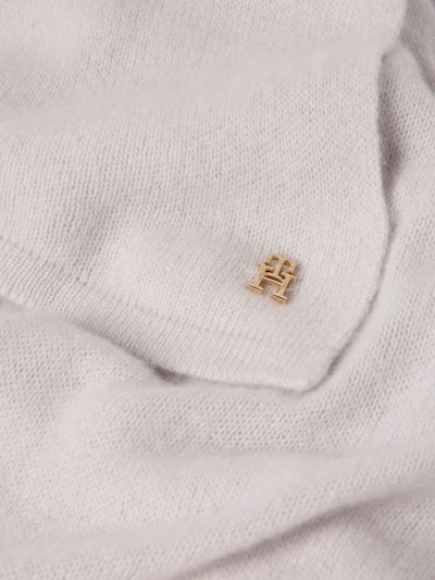 Tommy Hilfiger Schal aus reinem Kaschmir Hellgrau 2