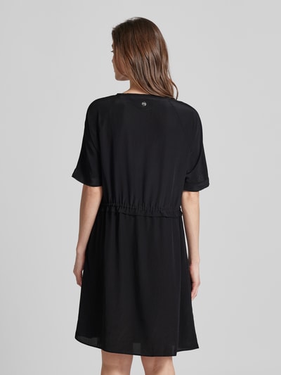 Marc Cain Knielanges Kleid mit Tunnelzug Black 5