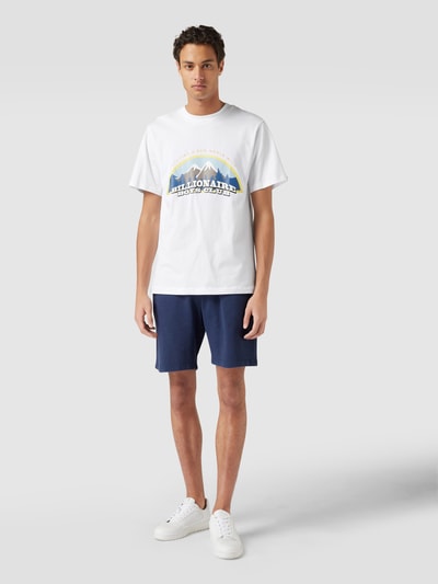 Billionaire Boys Club T-Shirt mit Label-Print Weiß 1