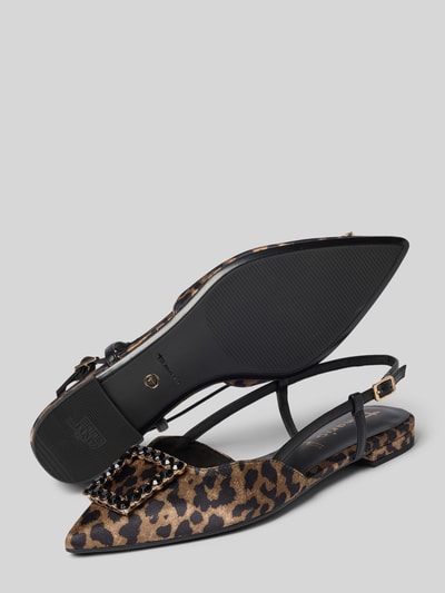Tamaris Ballerinas mit Applikation Hellbraun 4