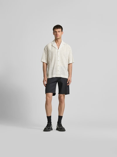 WON HUNDRED Freizeithemd mit Reverskragen Weiss 1