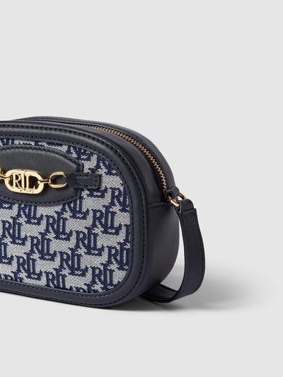 Lauren Ralph Lauren Umhängetasche mit Label-Details Modell 'JORDYNN' Marine 3