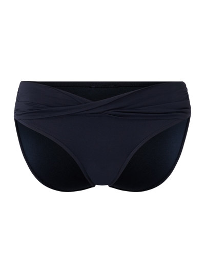 Seafolly Bikinislip met band in gedraaide look Blauw - 2