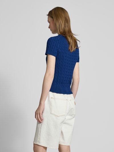 Polo Ralph Lauren Cardigan mit Zopfmuster Marine 5