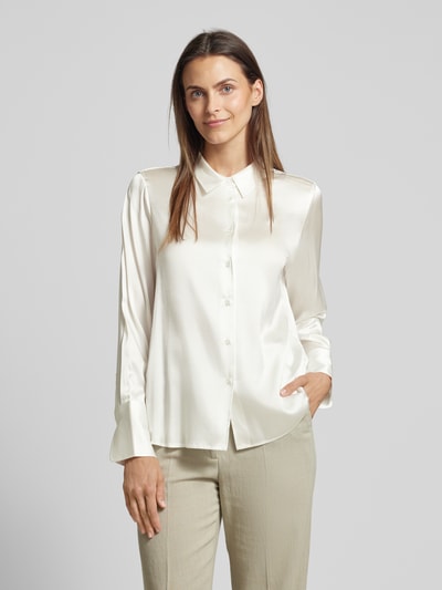 (The Mercer) N.Y. Bluse mit Knopfleiste Ecru 4