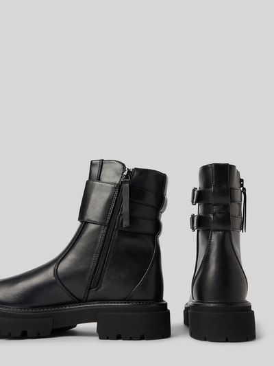 Only Chelsea Boots mit breitem Riemen und doppelter Schnalle Modell 'TRINITY-7' Black 2