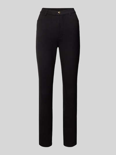 LIU JO SPORT Skinny Fit Jeans mit Eingrifftaschen Black 2