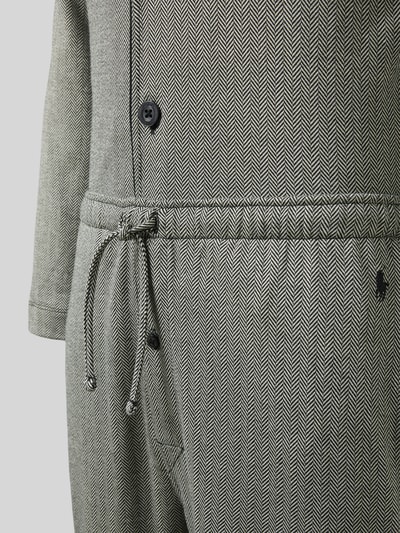 Polo Ralph Lauren Underwear Pyjama aus Flanell mit Label-Stitching Mittelgrau 2