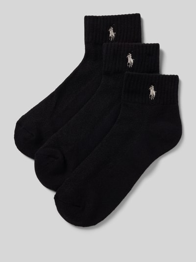 Polo Ralph Lauren Socken mit Label-Stitching im 3er-Pack Black 1