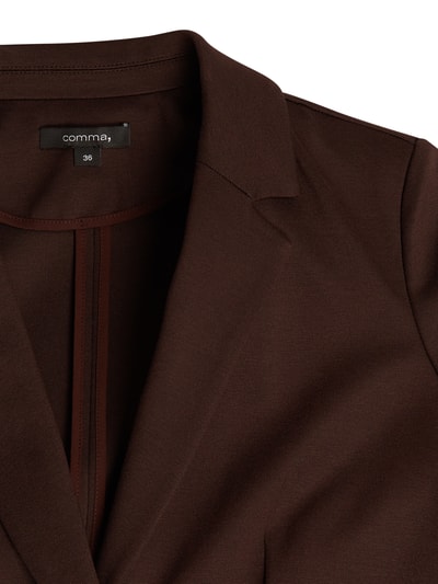 comma Blazer mit Stretch-Anteil Dunkelbraun 2