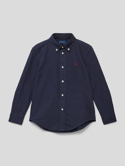 Polo Ralph Lauren Teens Freizeithemd mit Button-Down-Kragen Marine 1