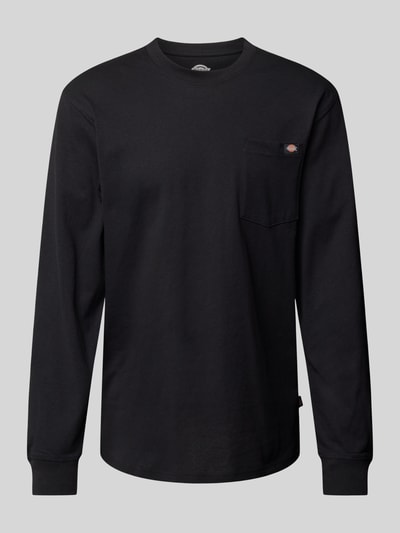 Dickies Shirt met lange mouwen en borstzak, model 'LURAY' Zwart - 2