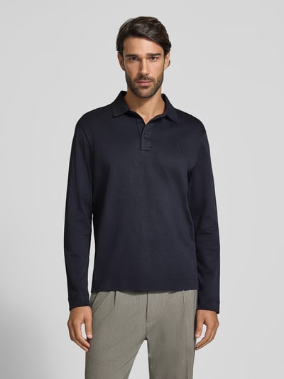 JOOP! COLLECTION modern fit poloshirt van pure katoen model '01Perolo' Marineblauw - 4