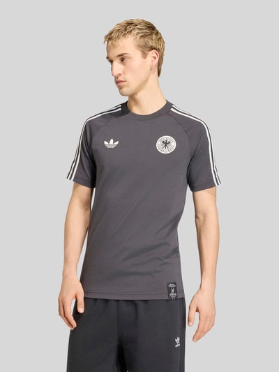 adidas Originals Regular Fit T-Shirt aus Baumwoll-Mix mit DFB-Applikation Black 4