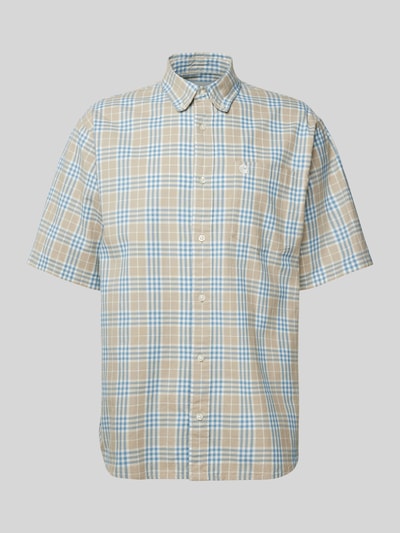 Carhartt Work In Progress Koszula casualowa o kroju regular fit z kieszenią na piersi model ‘NIVEN’ Beżowy 2