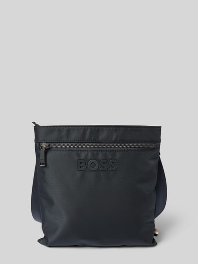 BOSS Schoudertas met labelapplicatie, model 'Catch_3.0' Donkerblauw - 2