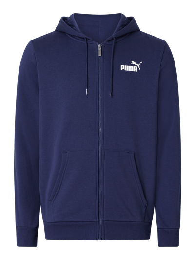 PUMA PERFORMANCE Regular Fit Sweatjacke mit Kapuze Dunkelblau 1