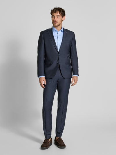 OLYMP Level Five Body Fit Business-Hemd mit Knopfleiste Bleu 1