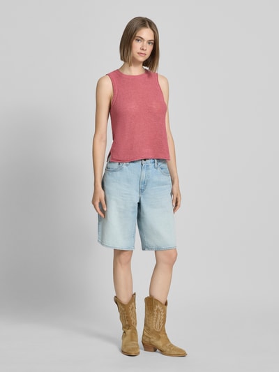 Only Regular Fit Pullunder mit Rollsaum Modell 'SUNNY' Mauve 1