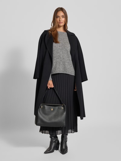 BOSS Tote Bag aus Rindsleder Modell 'B_ICON' Black 1