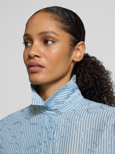 JAKE*S STUDIO WOMAN Overhemdblouse met knoopsluiting Hemelsblauw - 3