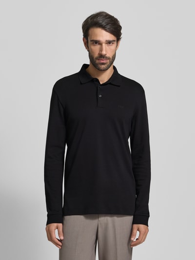 BOSS Poloshirt mit Label-Schriftzug Black 4