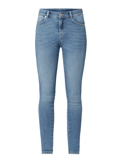 Dr. Denim Skinny fit jeans met stretch, model 'Lexy' Blauw gemêleerd - 2