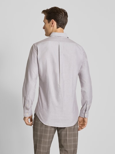 Polo Ralph Lauren Regular fit vrijetijdsoverhemd met logostitching, model 'Cub' Taupe - 5