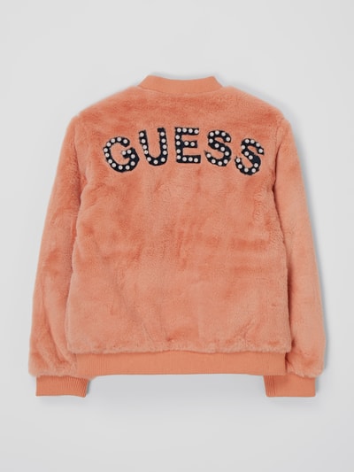Guess Jack van imitatiebont Apricot - 3