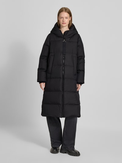 Marc O'Polo Regular Fit Daunenmantel mit Zweiwege-Reißverschluss Black 4