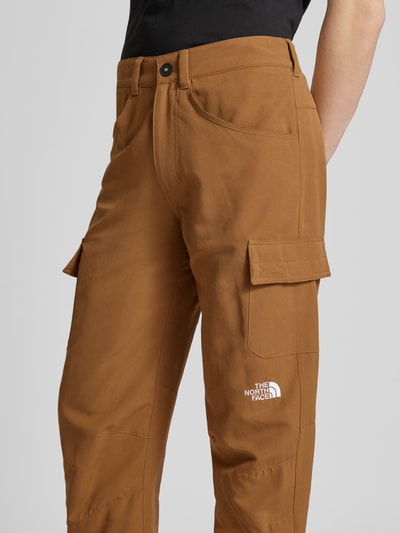 The North Face Spodnie cargo o kroju regular fit z wyhaftowanym logo model ‘Horizon’ Beżowy 3