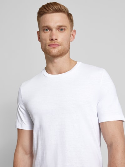 s.Oliver RED LABEL T-shirt met melangelook Wit - 3