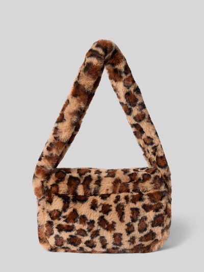 Barts Handtas met hengsel, model 'Purida' Middenbruin - 4