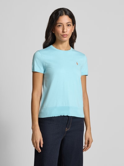 Polo Ralph Lauren Strickshirt mit Logo-Stitching Bleu 4