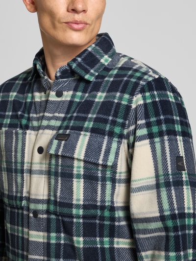 camel active Vrijetijdsoverhemd met knoopsluiting Lichtgroen - 3