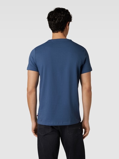 Tommy Hilfiger Slim Fit T-Shirt mit Rundhalsausschnitt Rauchblau 5