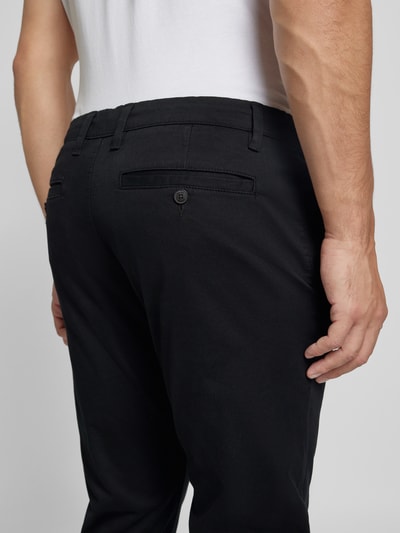 s.Oliver RED LABEL Slim Fit Chino mit Gesäßtaschen Modell 'AUSTIN' Black 3