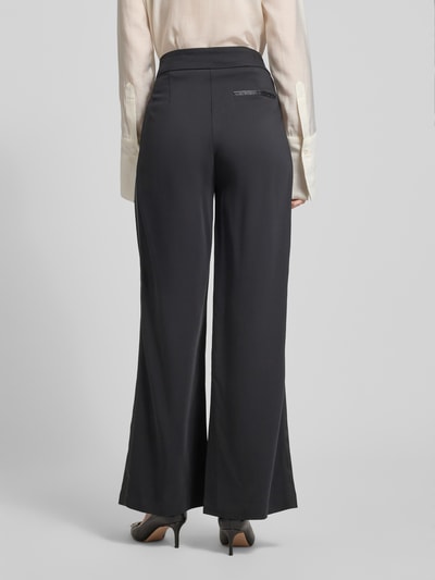 GUIDO MARIA KRETSCHMER WOMAN Wide Leg Stoffhose mit Bundfalten Modell 'Cecile' Black 5